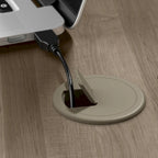 60W 3-position L-shaped Sit to Stand Desk with Hutch by Bush Furniture