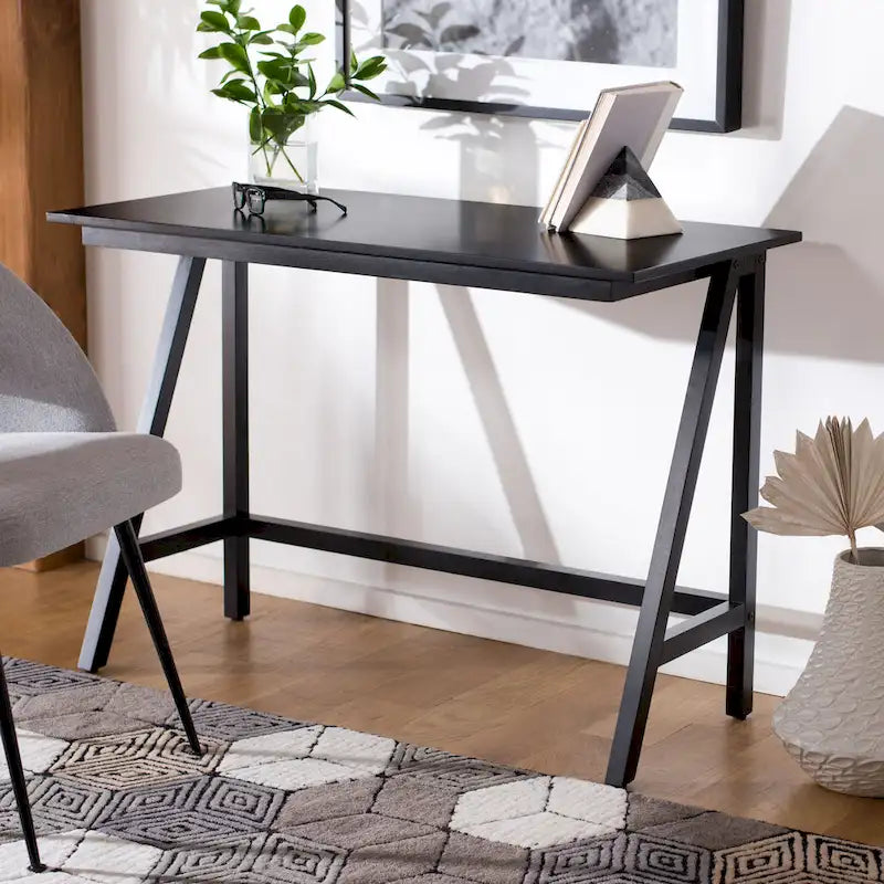 SAFAVIEH Irva Mahogany Wood Writing Desk