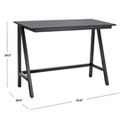 SAFAVIEH Irva Mahogany Wood Writing Desk
