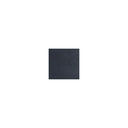 Dark Brown / Dark Blue Leather Ottoman – Single Seat