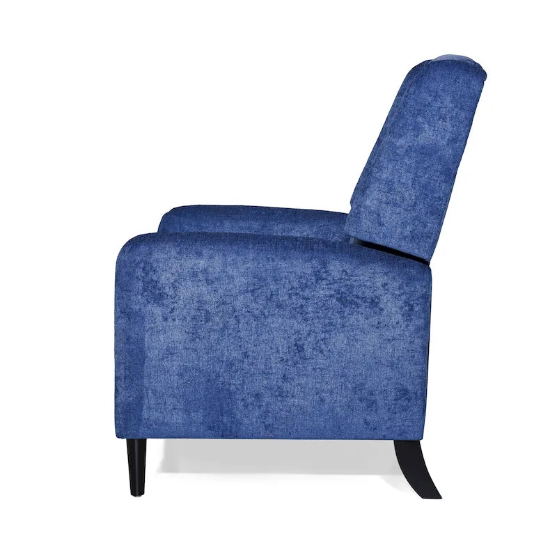 Roomfitters Oversized Textured Fabric Pushback Recliner, Cozy Recliner for Living Room