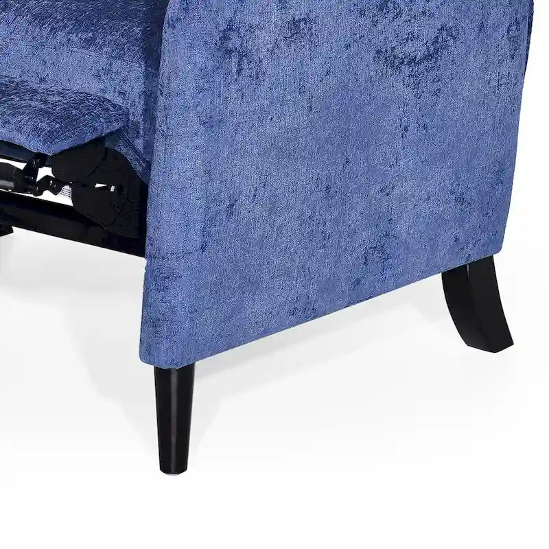 Roomfitters Oversized Textured Fabric Pushback Recliner, Cozy Recliner for Living Room