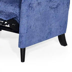 Roomfitters Oversized Textured Fabric Pushback Recliner, Cozy Recliner for Living Room