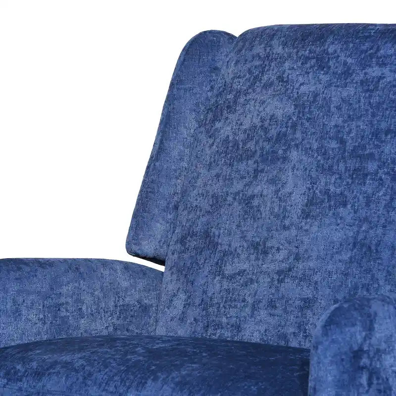 Roomfitters Oversized Textured Fabric Pushback Recliner, Cozy Recliner for Living Room