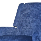 Roomfitters Oversized Textured Fabric Pushback Recliner, Cozy Recliner for Living Room