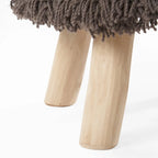 Roja Handcrafted Boho Fabric Stool by Christopher Knight Home