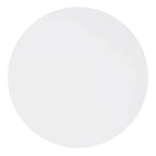 White Round Dining Table for 2–4, Acacia Wood Veneer