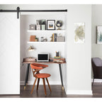 Mid-Century Modern Accent Chair | Orange or Green | Walnut Finish | Single Seat