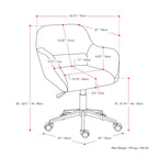 CorLiving Marlowe Upholstered Task Chair