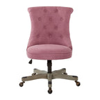 Mint / Orchid / Fog / Sky Tufted Armless Office Chair, Single