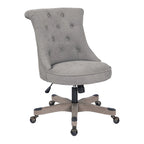 Mint / Orchid / Fog / Sky Tufted Armless Office Chair, Single