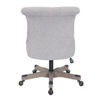 Mint / Orchid / Fog / Sky Tufted Armless Office Chair, Single