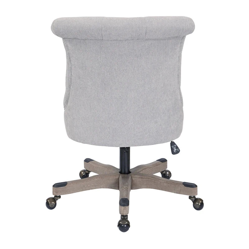 Mint / Orchid / Fog / Sky Tufted Armless Office Chair, Single