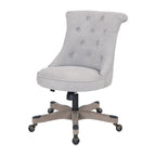 Mint / Orchid / Fog / Sky Tufted Armless Office Chair, Single
