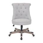 Mint / Orchid / Fog / Sky Tufted Armless Office Chair, Single