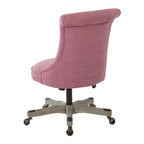 Mint / Orchid / Fog / Sky Tufted Armless Office Chair, Single