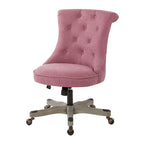 Mint / Orchid / Fog / Sky Tufted Armless Office Chair, Single