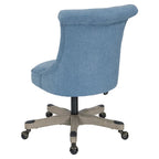 Mint / Orchid / Fog / Sky Tufted Armless Office Chair, Single