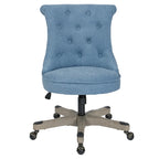 Mint / Orchid / Fog / Sky Tufted Armless Office Chair, Single