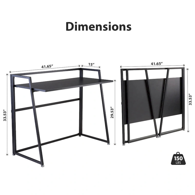 Eureka Ergonomic No Assembly Folding Desk