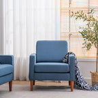 Solid Wood Legs Nuclear Bomb II Single Seat Accent Chair