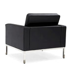 Black PU Leather Nailhead Sofa – 1/2/3 Seat