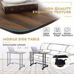 Wooden End Table Anti-Scratch Tabletop