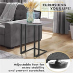 Wooden End Table Anti-Scratch Tabletop