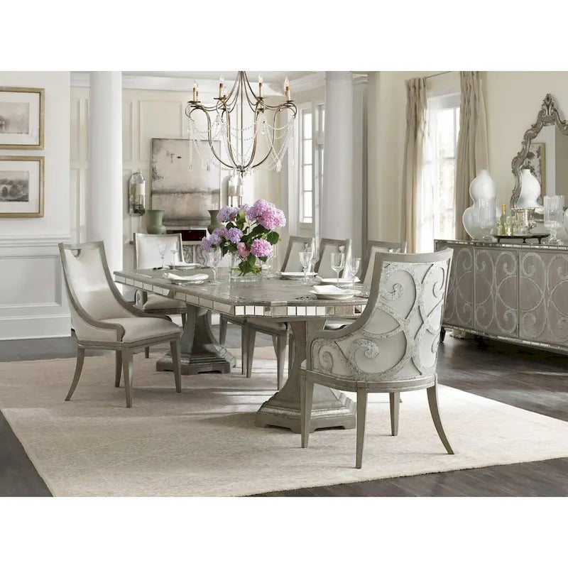 Hooker Furniture Sanctuary 128 Long Contemporary Elegant Dining Table