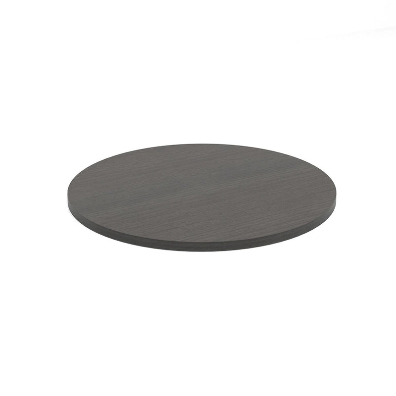36" Round Cafe Table – White / Maple / Walnut / Black, Seats 2–4