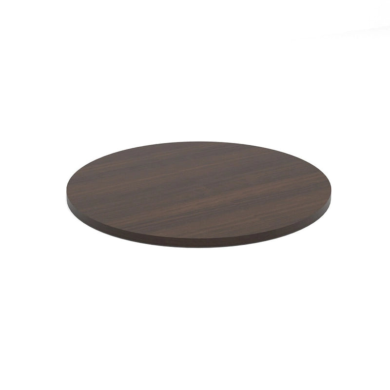 36" Round Cafe Table – White / Maple / Walnut / Black, Seats 2–4
